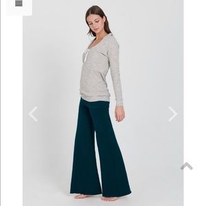 Well loved Om Girl Nomad Pants in Peacock.